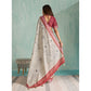 Tremendous Women's Silk Blend Printed Saree With Blouse Piece