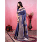 Sophisticated Women's Banarasi Silk Printed Saree With Blouse Piece