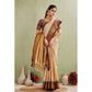 Glamorous Women's Silk Blended Jaquard Woven Saree With Blouse Piece