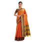 Glamorous Women's Silk Blended Jaquard Woven Saree With Blouse Piece