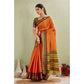 Glamorous Women's Silk Blended Jaquard Woven Saree With Blouse Piece