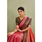 Glamorous Women's Silk Blended Jaquard Woven Saree With Blouse Piece