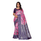 Jaunty Women's Banarasi Silk Jaquard Woven Saree With Blouse Piece