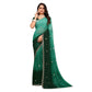 Luxurious Women's Chiffon Embroidred Saree With Blouse Piece