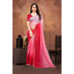Luxurious Women's Chiffon Embroidred Saree With Blouse Piece