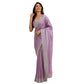 Exquisite Women's Silk Embroidred Saree With Blouse Piece