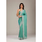 Exquisite Women's Silk Embroidred Saree With Blouse Piece