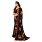 Urbane Women's Georgette Printed Saree With Blouse Piece