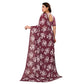 Urbane Women's Georgette Printed Saree With Blouse Piece