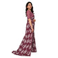 Urbane Women's Georgette Printed Saree With Blouse Piece