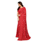 Urbane Women's Georgette Printed Saree With Blouse Piece