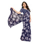 Fashionista Women's Georgette Printed Saree With Blouse Piece