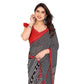 Comfy Women's Georgette Printed Saree With Blouse Piece