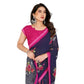 Comfy Women's Georgette Printed Saree With Blouse Piece