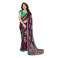 Comfy Women's Georgette Printed Saree With Blouse Piece