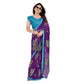 Comfy Women's Georgette Printed Saree With Blouse Piece