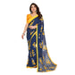 Comfy Women's Georgette Printed Saree With Blouse Piece