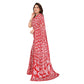 Unique Women's Georgette Printed Saree With Blouse Piece