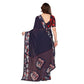 Unique Women's Georgette Printed Saree With Blouse Piece