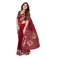 Unique Women's Georgette Printed Saree With Blouse Piece