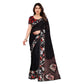 Unique Women's Georgette Printed Saree With Blouse Piece