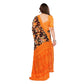 Unique Women's Georgette Printed Saree With Blouse Piece