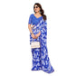 Classic Women's Georgette Printed Saree With Blouse Piece