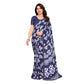 Classic Women's Georgette Printed Saree With Blouse Piece
