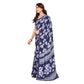 Classic Women's Georgette Printed Saree With Blouse Piece