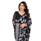 Classic Women's Georgette Printed Saree With Blouse Piece