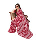 Classic Women's Georgette Printed Saree With Blouse Piece