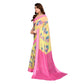 Twinkling Women's Georgette Printed Saree With Blouse Piece