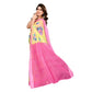 Twinkling Women's Georgette Printed Saree With Blouse Piece