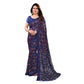 Twinkling Women's Georgette Printed Saree With Blouse Piece