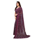Traditional Women's Georgette Printed Saree With Blouse Piece