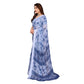 Traditional Women's Georgette Printed Saree With Blouse Piece