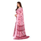Traditional Women's Georgette Printed Saree With Blouse Piece