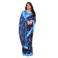 Traditional Women's Georgette Printed Saree With Blouse Piece