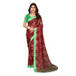 Traditional Women's Georgette Printed Saree With Blouse Piece