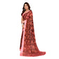Delicate Women's Georgette Printed Saree With Blouse Piece