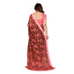 Delicate Women's Georgette Printed Saree With Blouse Piece