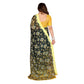 Delicate Women's Georgette Printed Saree With Blouse Piece