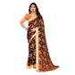 Delicate Women's Georgette Printed Saree With Blouse Piece