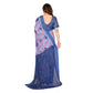 Delicate Women's Georgette Printed Saree With Blouse Piece