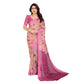 Delicate Women's Georgette Printed Saree With Blouse Piece