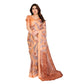 Delicate Women's Georgette Printed Saree With Blouse Piece