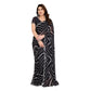 Delicate Women's Georgette Printed Saree With Blouse Piece