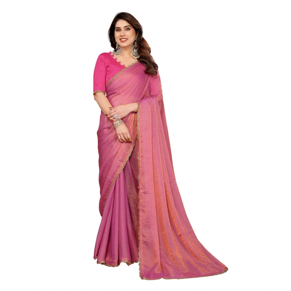 Precious Women's Georgette Printed Saree With Blouse Piece