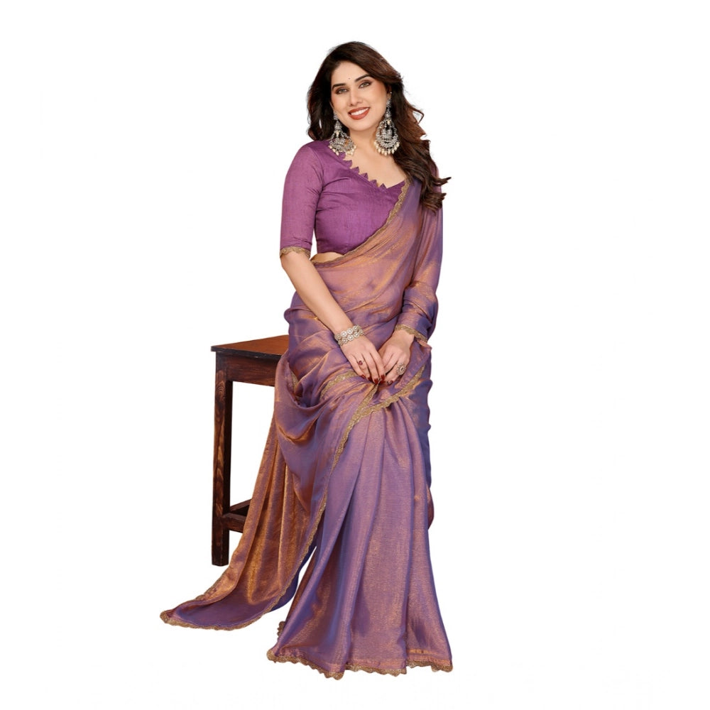 Precious Women's Georgette Printed Saree With Blouse Piece