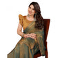 Precious Women's Georgette Printed Saree With Blouse Piece